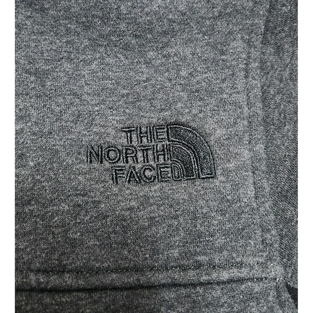 The North Face Men's Alphabet City Fleece Pullover M Charcoal Colorblock 3 Snaps